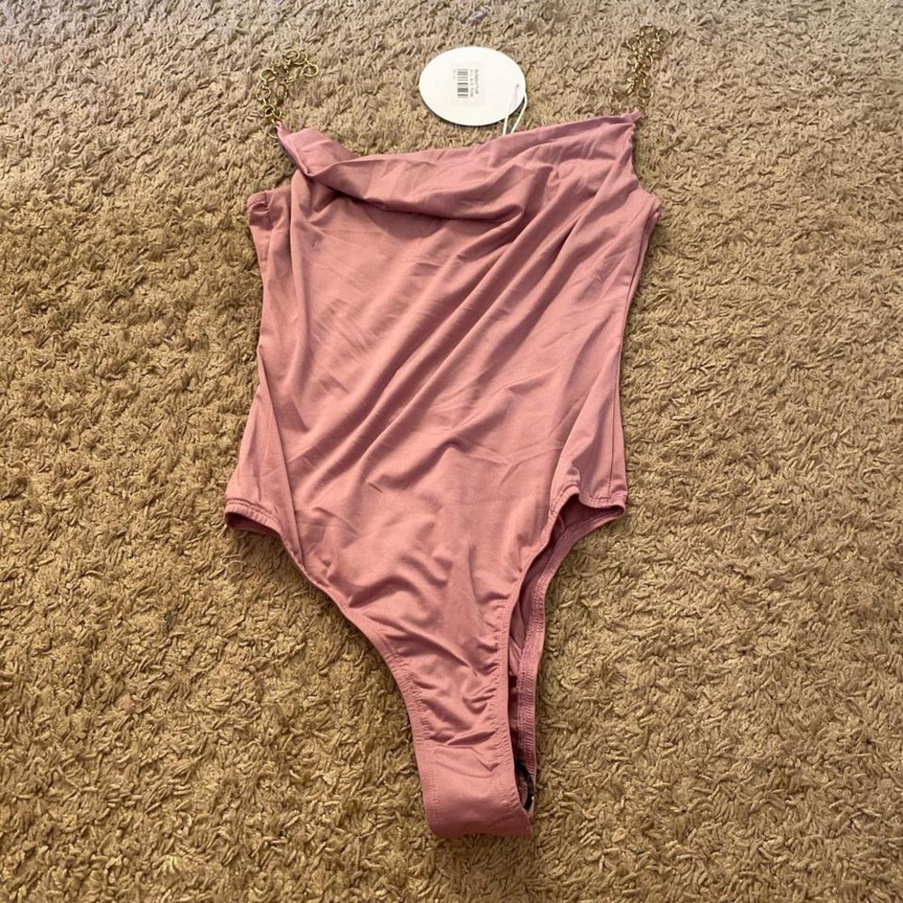 purple bodysuit
